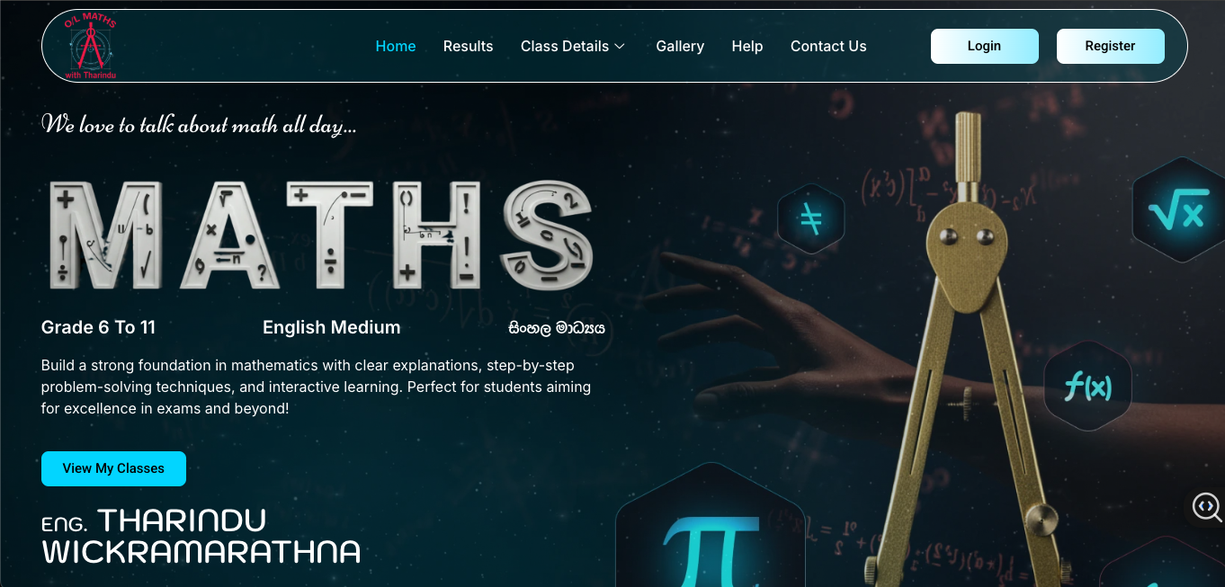 Maths Online LMS